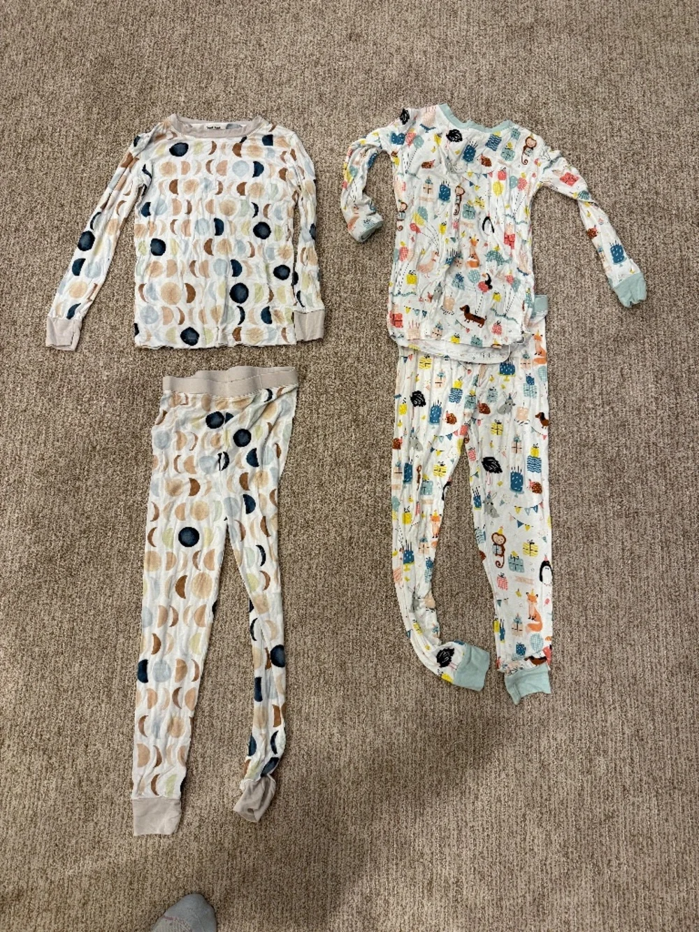2 little sleepies pajamas set 7/8